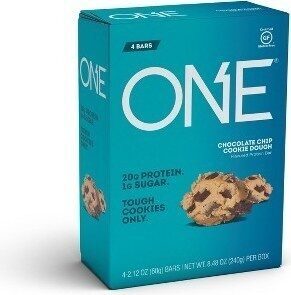 Chocolate Chip Cookie Dough Flavored Protein Bars, Chocolate Chip Cookie Dough