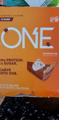 Pumpkin Pie Flavored Protein Bar, Pumpkin Pie
