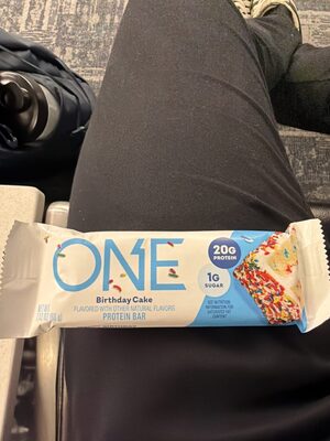 Birthday Cake Flavored Protein Bar, Birthday Cake