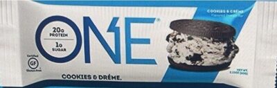 Cookies & Creme Flavored Protein Bars, Cookies & Creme