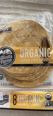 Yellow Corn Tortillas, Yellow Corn