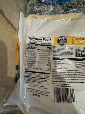 Low Carb Flour Tortillas, Flour