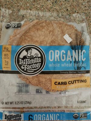 Organic Whole Wheat Tortillas