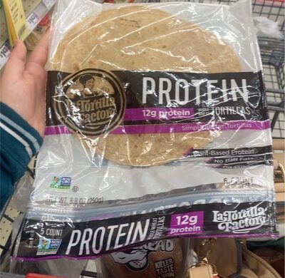 Whole Wheat Protein Tortillas, Whole Wheat