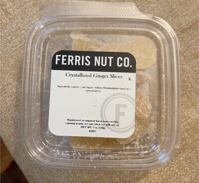 Crystallized Ginger Slices
