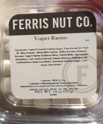 Yogurt Raisins