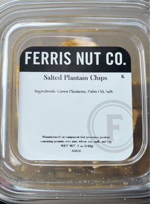 Salted Plantain Chips, Salted