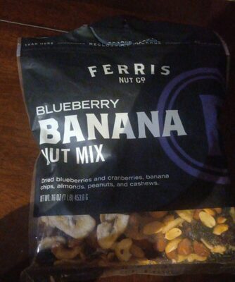 Blueberry Banana Nut Mix, Blueberry Banana