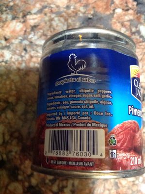 Clemente Jacques, Chipotle Peppers In Adobo Sauce