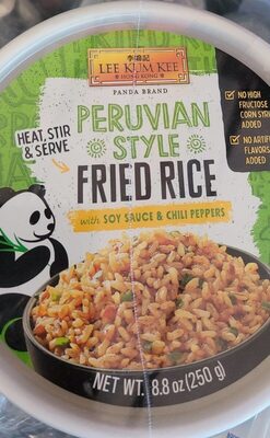 Peruvian Style Fried Rice With Soy Sauce & Chili Peppers, Peruvian & Style