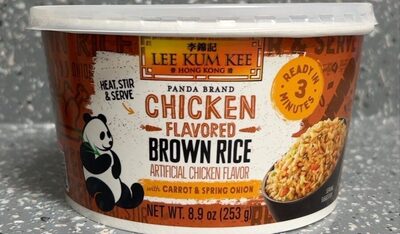 Chicken Flavored Brown Rice With Carrot & Spring Onion, Chicken
