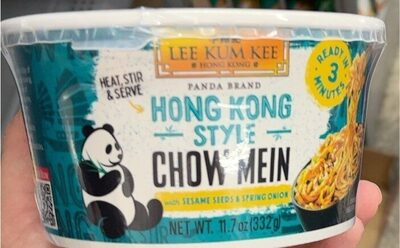 Hong Kong Style With Sesame Seeds & Spring Onion Chow Mein, Hong Kong Style