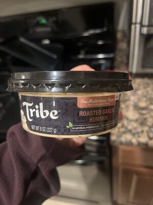 Roasted Garlic Hummus, Roasted Garlic