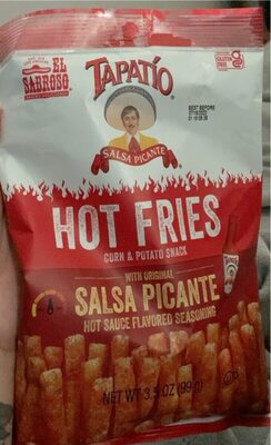 Hot Fries Corn & Potato Snack, Hot Fries