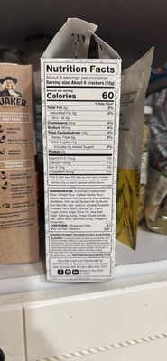 Snack Crackers, Olive Oil & Herb