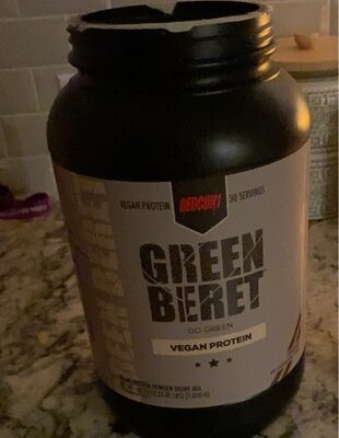 Green Beret Vegan Protein Powder Drink Mix, Chocolate, Chocolate