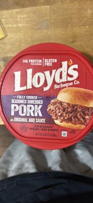 Seasoned In Original BBQ Sauce Shredded Pork