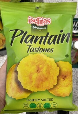 Plantain Tostones, Lightly Salted