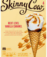 Next Level Vanilla Caramel Flavored Cones, Next Level Vanilla Caramel