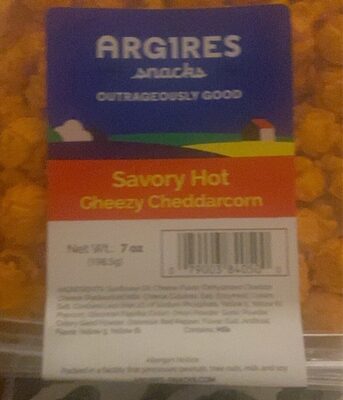 Savory Hot Cheezy Cheddarcorn, Savory Hot