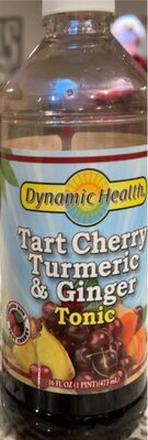 Tart Cherry Turmeric & Ginger Tonic, Tart Cherry Turmeric & Ginger