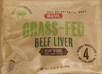 Grass-Fed Beef Liver