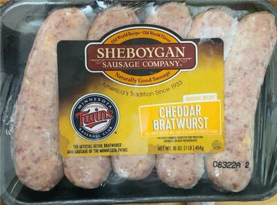 Cheddar Original Recipe Bratwurst, Cheddar