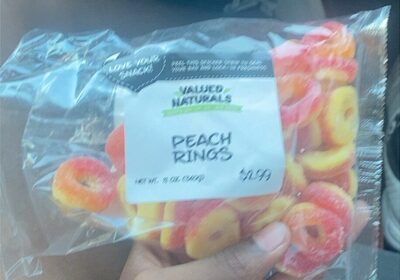 Peach Rings Candy, Peach