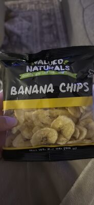 Valued Naturals Banana Chips, 3.5 Oz