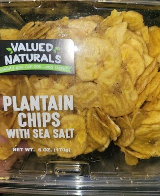 Plantain Chips With Sea Salt, Sea Salt
