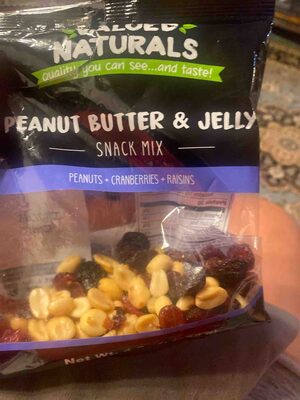 Peanut Butter & Jelly Snack Mix