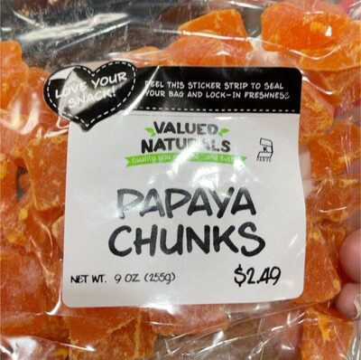 Chunks Papaya