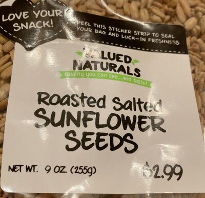 Roasted Salted Sunflower Seeds