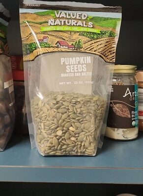 Roasted And Salted Pumpkin Seeds, Roasted And Salted