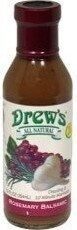 Drew's, Rosemary Balsamic Dressing & Quick Marinade, Drew's, Rosemary Balsamic Dressing & Quick Marinade