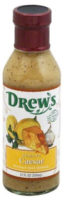 Drew's, Dressing & Quick Marinade, Romano Caesar, Romano Caesar