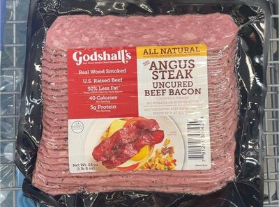 Uncured Beef Bacon Angus Steak, Uncured Beef Bacon