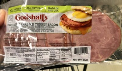 Uncured Canadian Turkey Bacon, Uncured Canadian