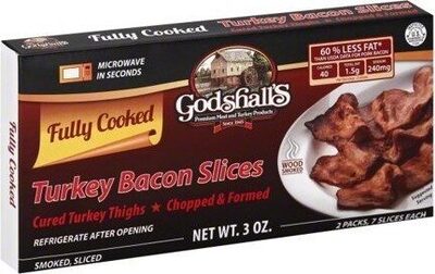 Fully Cooked Uncured Turkey Bacon