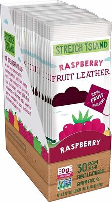 Raspberry Original Fruit Leathers, Raspberry