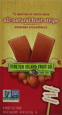 Strawberry Original Fruit Leathers, Strawberry