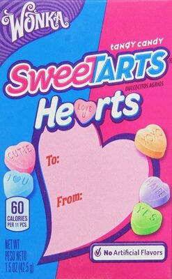 Sweetarts, Hearts Tangy Candy