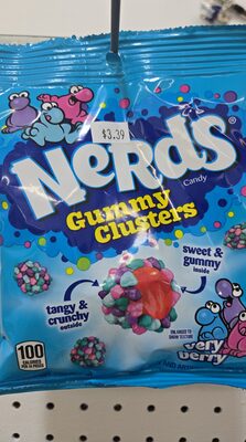 Verry Berry Gummy Clusters Candy, Very Berry