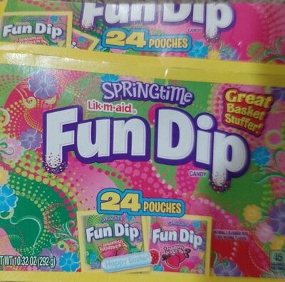 Springtime Fun Dip Candy, Strawberry Licious Dip, Wonderous Watermelon Dip