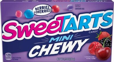 Berries & Cherries Mini Chewy Candy, Berries & Cherries