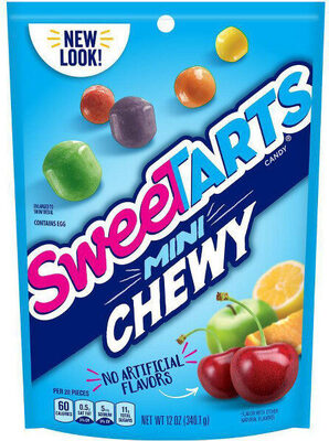 Cherry Lemon Green Apple Grape Orange Flavored Mini Chewy Candy, Cherry Lemon Green Apple Grape Orange