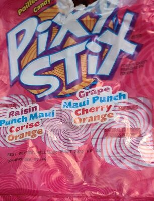 Grape, Maui Punch, Cherry, Orange Powder Candy, Grape, Maui Punch, Cherry, Orange