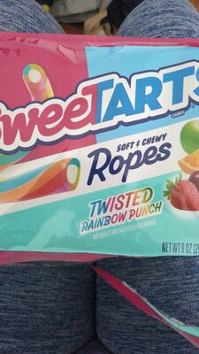 Twisted Rainbow Punch Ropes Candy, Twisted Rainbow Punch