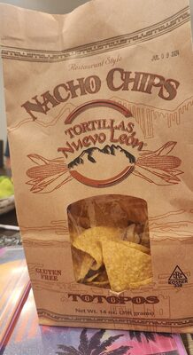 Nacho Totopos Chips, Nacho