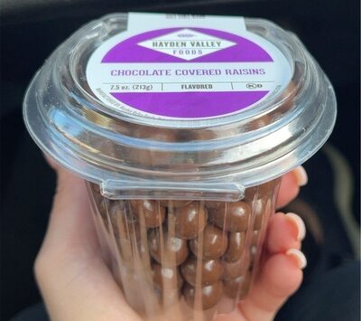 Hayden Valley Foods, Chocolate Raisins